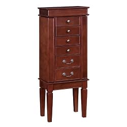 Powell Walnut Jewelry Armoire