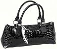 Primeware Black Croc Clutch