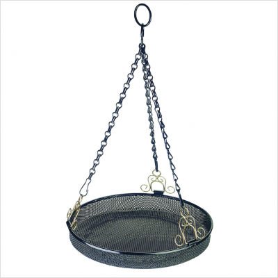 Gardman BA01017 Hanging Feeder Tray Black