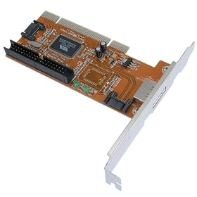 Click here to buy PCI SATA IDE Combo Controller Card 2-SATA 1-PATA 1-eSATA Port by eforcity.