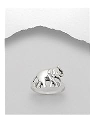 Elephant Ring In 92.5 Sterling Silver