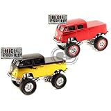 Set of 2- VW Bus Pickup 1 64 by Collectable Diecast