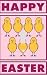 Happy Easter Chicks Decorative Switchplate Cover