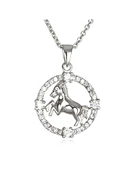 Chinese Zodiac Horse Pendant -18"