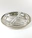 Antipasta Tray With Crystal Inserts By Match Pewter