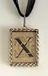 Monogram Pendant Necklace - X Monogram Pendant Necklace - X