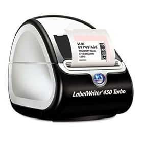 DYMO 1752265 - LabelWriter Turbo Printer, 71 Label/Min, 5w x 7-1/5d x 5-1/5h-DYM1752265