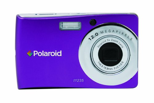 Polaroid T1235UC 12.0 Megapixel Digital Camera (Plum)