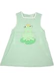 ZU Petit Ami Infant Girls Frog Gingham Dress