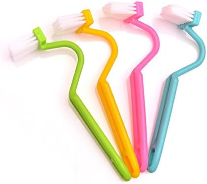Ssimon Live 1pc Portable Curved V Type Toilet Brush