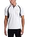 US Open CourtBlu Men's Back Stop Short Sleeve Polo Tee