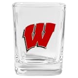 NCAA Wisconsin Badgers Square Shot