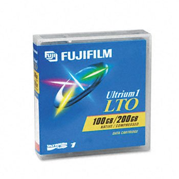 1/2" Ultrium LTO-1 Cartridge, 1998ft, 100GB Native/200GB Compressed Capacity