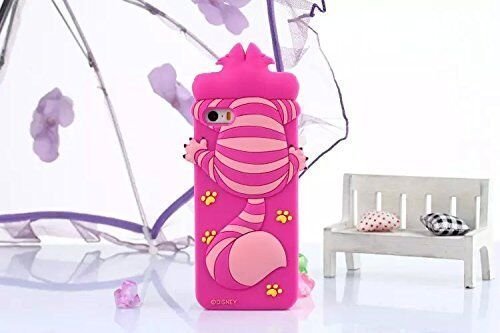iPhone 6S Plus Case,iPhone 6S Plus Cheshire Cat Case,MANBO 3D Cute Hide And Seek Cheshire Cat Soft Silicon Gel Back Cover Case for iPhone 6 Plus / 6S Plus (5.5 inch)[A-Cheshire Cat]