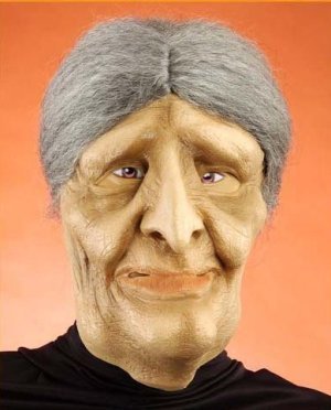 Old Lady Costume Mask
