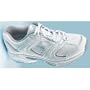 AVIA Women's A1371W Fitness Shoe,White/Silver,9.5 W US