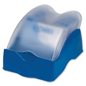 Rotadex Business Card File Miniflix Closed includes 50 Sleeves and A-Z Index Blue Chill Ref MFLIXCBC-50BE