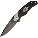 Crush 91-LT1665CP Folding Body Lock-Black Anodized Stainless