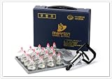 Professional Hansol Plastic Cupping Set(17 cups) *INCLUDES the Extension Tube*