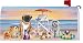 Lifeguard Dogs Mailbox Cover Wrap