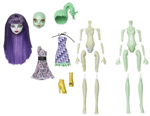 Monster High - Y0416 - Poupée - Coffret Creat'Terreur - Momie / Gorgone