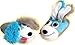 Kids Pop Up Pals Slippers FLUFFY PUPPY BLUE, comparable to Stompeez Slippers Small = Size 11/12 best for ages 3,4,5