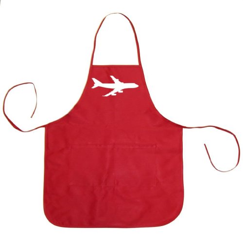 Mashed Clothing Airplane (White) Unisex Chef Apron