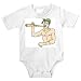 Onesie with man, instrument, flute, music, Indonesia, tribal, naked, nude, 