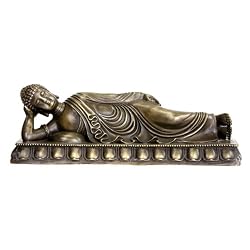 Bonze Reclining Buddha Statue