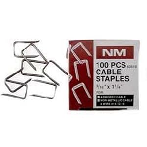 Halex 62510 No. 14 To No. 10/3 Non-Metallic Cable Staples