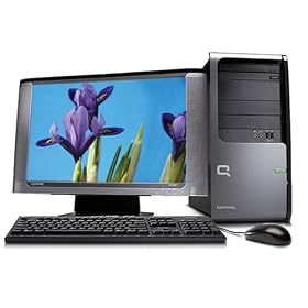Compaq Presario SR5510F Desktop PC (2.6 GHz AMD Athlon X2 5000 Dual Core Processor, 2 GB... by 