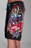 Ed Hardy - Ed Hardy True Love Boardshort (EDM001C)