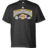 Los Angeles Lakers 2008 Western Conference Champions Hat Hook T-Shirt by adidas