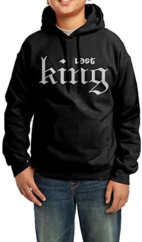 NVVW Last King Youth Pullover Hoodies Sweats L
