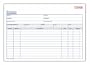 Adams Invoice Book, 5.56 x 8.44 Inch, 3-Part, Carbonized, 50 Sets, White, Canary, and Pink (TC5840)
