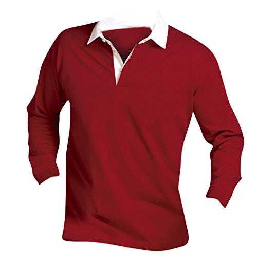SOLS Mens Pack Long Sleeve Rugby Polo Shirt