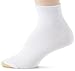 Gold Toe Women's Flat Knit Quarter Socks, 6-Pairs
