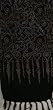 Batik Scarf - Black Floral