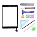 Black iPad Mini 1 or 2 Touch Screen Digitizer Complete Assembly with IC Chip & Home Button replacement with tool kit Chips