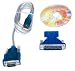 USB to RS232 Serial (DB9 and DB25, Male) Port Converter Cable