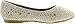 Lucky Top F-54K Little Girls Rhinestone Ballet Ballerina Flats Gold