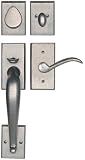 AIW 760N-20C-DN Sectional Single Cylinder Thumbgrip/Lever Handle set, Distressed Nickel
