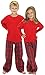 SleepytimePjs Kids Family Matching Pajamas Red Plaid 4T