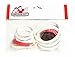 Game Room Guys Gottlieb Mustang Pinball White Rubber Ring Kit