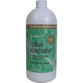Be Natural Callus Eliminator Foot Treatment 34oz by Be Natural