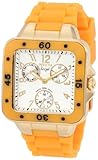 Invicta Women's 1294 Angel Collection Multi-Function Orange Rubber Watch