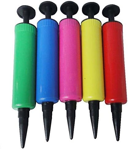 jennyyang059 Random Color Hand Air Pump Inflator for Balloons and Balls