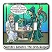 Londons Times Religion Heaven Hell Cartoons - Socrates Debates Grim Reaper On Unexamined Life - Light Switch Covers - double toggle switch