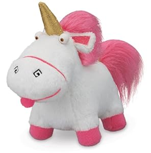 Amazon.com: Despicable Me Fluffy Unicorn 5" Plush: Toys ...