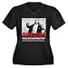 Obama Blood Sucking Socialist Women's Plus Size V-